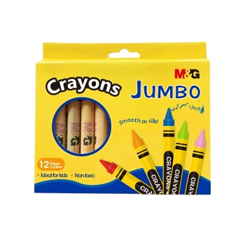 Յուղամատիտ M&G 12 գույն 10սմ 1785609 