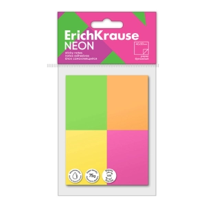 Թուղթ նշումի ինքնակպչուն ErichKrause 40х50մմ 400 թերթ 61712 ||Самоклеящаяся бумажная заметка ErichKrause 40х50мм 400 листов 61712 ||Sticky notes ErichKrause 40х50mm 400 sheets 61712
