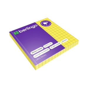 Թուղթ նշումի ինքնակպչուն Berlingo Ultra Sticky 75х75մմ 39700 ||Самоклеящаяся бумажная заметка Berlingo Ultra Sticky 75х75мм 39700 ||Sticky notes Berlingo Ultra Sticky 75х75mm 39700