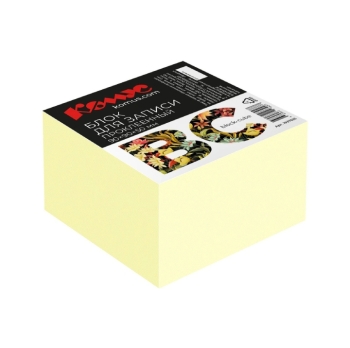 Թուղթ նշումի չկպչուն Комус 90x90x50մմ 