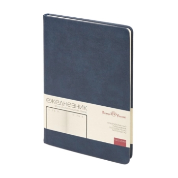 Նոթատետր B&V MEGAPOLIS A5 կապույտ 256 թերթ 