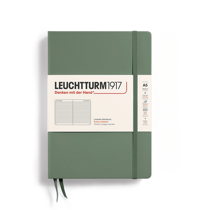 Նոթատետր Leuchtturm1917 (A5), կոշտ կազմով 365490 ||Блокнот Leuchtturm1917 (A5), твердый переплет 365490||Notebook Leuchtturm1917 (A5), Hardcover 365490