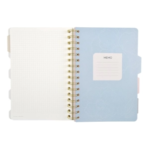 Նոթատետր զսպանակով B&V Summer Greens A5 120 թերթ 3-737/06 ||Записная книжка с пружиной B&V Summer Greens A5 120 листов 3-737/06 ||Notebook with a spring B&V Summer Greens A5 120 sheets 3-737/06