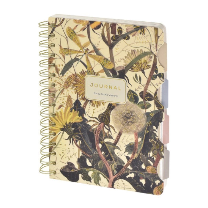 Նոթատետր զսպանակով B&V Summer Greens A5 120 թերթ 3-737/06 ||Записная книжка с пружиной B&V Summer Greens A5 120 листов 3-737/06 ||Notebook with a spring B&V Summer Greens A5 120 sheets 3-737/06