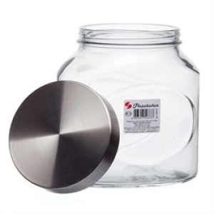 Ապակյա տարրա Pasabahce  1000 մլ  80393 || Стеклянная банка Pasabace 1000 мл 80393 || Pasabace Glass jar 1000 ml 80393